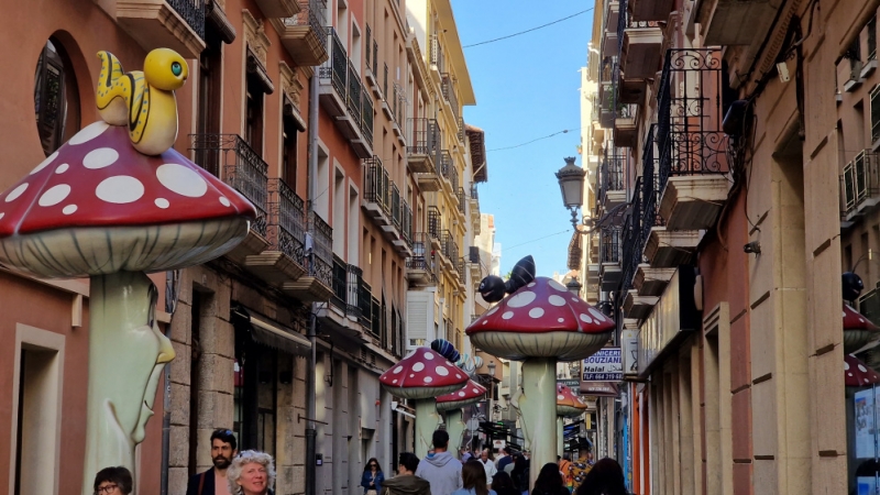 Calle Turstica de Alicante 