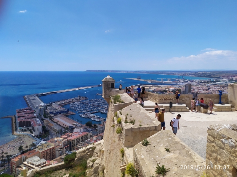 La Fortaleza sobre el Monte Benacantil