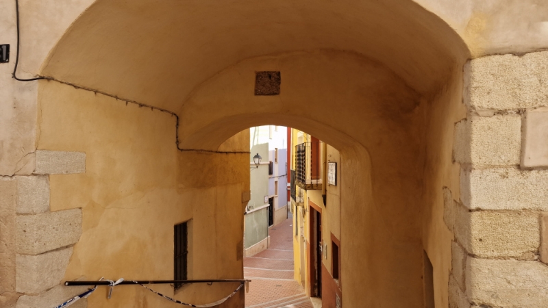 Las tres puertas de entrada a la muralla
