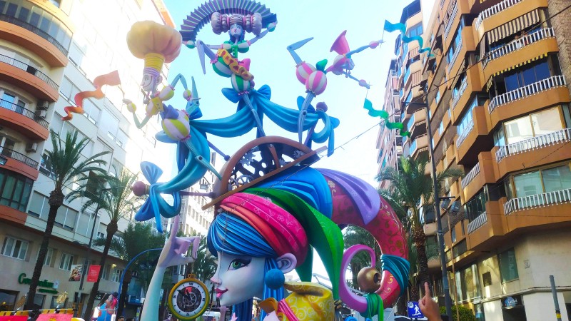 Hogueras de Alicante Hoguera Alfonso El Sabio