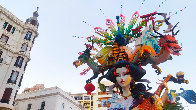 Hogueras de Alicante Hoguera Explanada