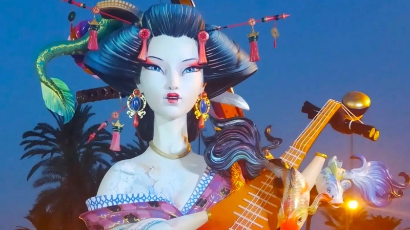 Hogueras de Alicante Hoguera Explanada