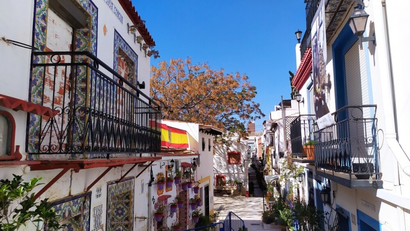 El mirador del barrio Santa Cruz