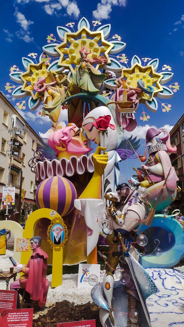 Hoguera Sagrada Familia