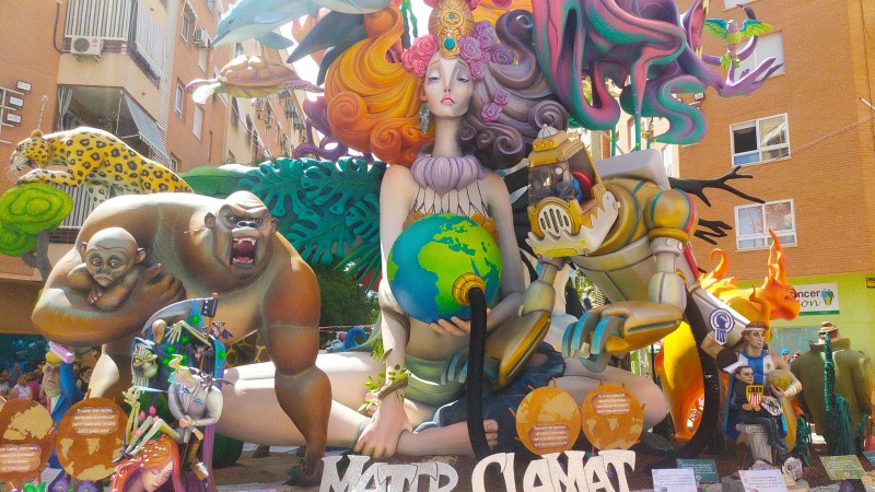 Hogueras de Alicante Hoguera La Ceramica