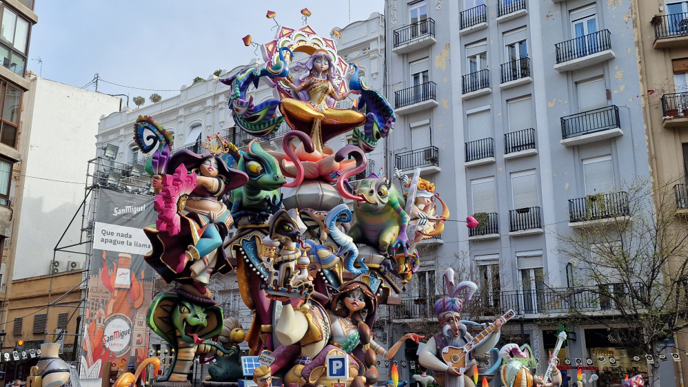Falla Avenida Reino de Valencia Duc de Calabria