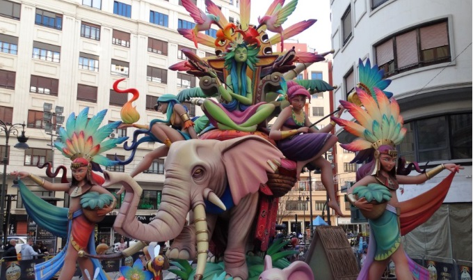 Falla San Vicente Periodista Azzati