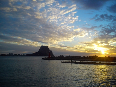 Playa Puerto Blanco Calpe