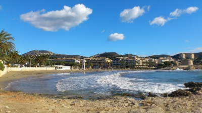 Playa de L Ampolla Moraira