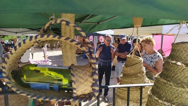 Mercadillo de antiguedades en Jalón