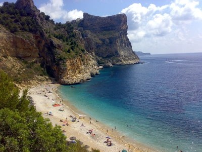 Cala del Moraig a Benitatxell