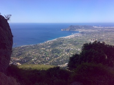 La Marina Baixa desde el Forat